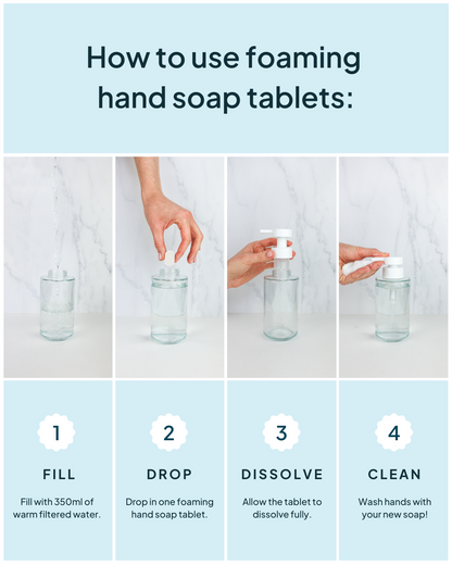 Foaming Hand Soap Tablets | Nature Bee